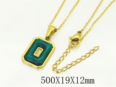 HY Wholesale Stainless Steel 316L Jewelry Hot sale Necklaces-HY30N0243CML