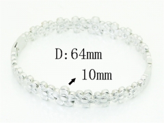 HY Wholesale Bangles Jewelry Stainless Steel 316L Fashion Bangle-HY30B0245HIC