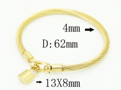 HY Wholesale Bangles Jewelry Stainless Steel 316L Fashion Bangle-HY80B2210HXX