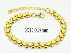 HY Wholesale Bracelets 316L Stainless Steel Jewelry Bracelets-HY61B0628OV