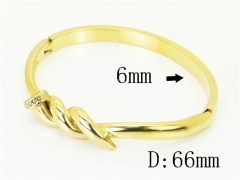 HY Wholesale Bangles Jewelry Stainless Steel 316L Fashion Bangle-HY80B2190HJL