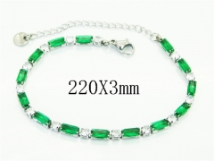 HY Wholesale Bracelets 316L Stainless Steel Jewelry Bracelets-HY61B0688HJC