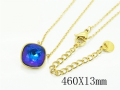 HY Wholesale Stainless Steel 316L Jewelry Hot sale Necklaces-HY30N0398NE