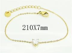 HY Wholesale Bracelets 316L Stainless Steel Jewelry Bracelets-HY25B0452ZNL