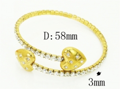 HY Wholesale Bangles Jewelry Stainless Steel 316L Fashion Bangle-HY59B0361HIE