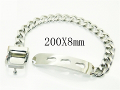 HY Wholesale Bracelets 316L Stainless Steel Jewelry Bracelets-HY04B0004HLX