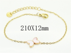 HY Wholesale Bracelets 316L Stainless Steel Jewelry Bracelets-HY25B0458ENL