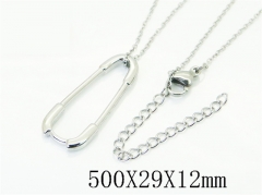 HY Wholesale Stainless Steel 316L Jewelry Hot sale Necklaces-HY30N0339KL