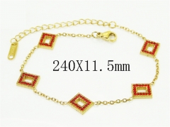 HY Wholesale Bracelets 316L Stainless Steel Jewelry Bracelets-HY30B0268HUU