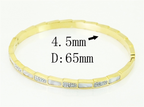 HY Wholesale Bangles Jewelry Stainless Steel 316L Fashion Bangle-HY04B0032HLE