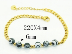 HY Wholesale Bracelets 316L Stainless Steel Jewelry Bracelets-HY25B0446PL