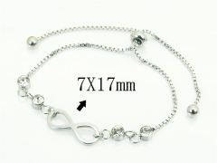 HY Wholesale Bracelets 316L Stainless Steel Jewelry Bracelets-HY19B1462NR