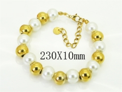 HY Wholesale Bracelets 316L Stainless Steel Jewelry Bracelets-HY41B0248HJC