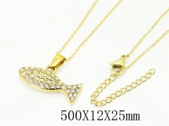 HY Wholesale Stainless Steel 316L Jewelry Hot sale Necklaces-HY30N0331PR