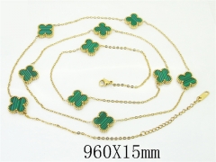 HY Wholesale Stainless Steel 316L Jewelry Hot sale Necklaces-HY35N0752HKF