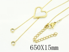 HY Wholesale Stainless Steel 316L Jewelry Hot sale Necklaces-HY62N0570LY