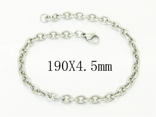 HY Wholesale Bracelets 316L Stainless Steel Jewelry Bracelets-HY48B0094JG