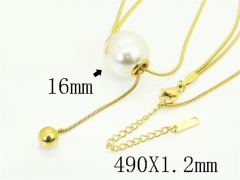 HY Wholesale Stainless Steel 316L Jewelry Hot sale Necklaces-HY32N0942PL