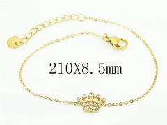 HY Wholesale Bracelets 316L Stainless Steel Jewelry Bracelets-HY25B0444OL