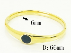 HY Wholesale Bangles Jewelry Stainless Steel 316L Fashion Bangle-HY04B0096HLR