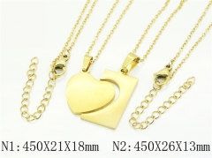 HY Wholesale Stainless Steel 316L Jewelry Hot sale Necklaces-HY49N0030LD