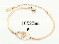 HY Wholesale Bracelets 316L Stainless Steel Jewelry Bracelets-HY19B1461OA