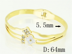 HY Wholesale Bangles Jewelry Stainless Steel 316L Fashion Bangle-HY04B0054HKD