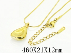 HY Wholesale Stainless Steel 316L Jewelry Hot sale Necklaces-HY48N0126MX