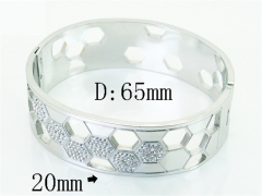 HY Wholesale Bangles Jewelry Stainless Steel 316L Fashion Bangle-HY80B2160HHL