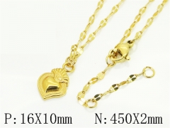 HY Wholesale Stainless Steel 316L Jewelry Hot sale Necklaces-HY30N0390ML