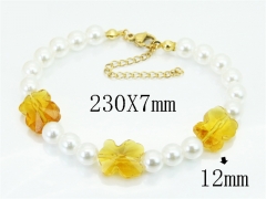 HY Wholesale Bracelets 316L Stainless Steel Jewelry Bracelets-HY02B0130ZML