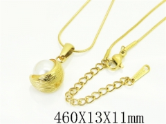 HY Wholesale Stainless Steel 316L Jewelry Hot sale Necklaces-HY48N0147XML