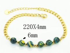 HY Wholesale Bracelets 316L Stainless Steel Jewelry Bracelets-HY25B0447PL