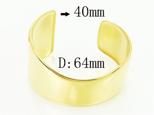 HY Wholesale Bangles Jewelry Stainless Steel 316L Fashion Bangle-HY30B0243HNA