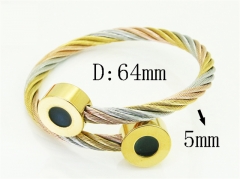 HY Wholesale Bangles Jewelry Stainless Steel 316L Fashion Bangle-HY38B1009HJA