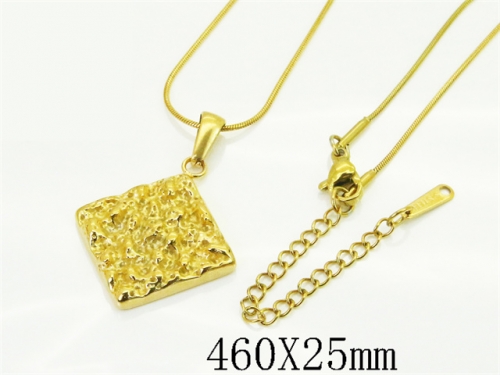 HY Wholesale Stainless Steel 316L Jewelry Hot sale Necklaces-HY48N0114MR