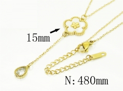 HY Wholesale Stainless Steel 316L Jewelry Hot sale Necklaces-HY32N0898OW