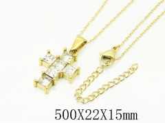 HY Wholesale Stainless Steel 316L Jewelry Hot sale Necklaces-HY30N0324OX