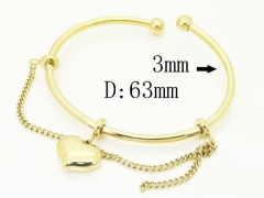 HY Wholesale Bangles Jewelry Stainless Steel 316L Fashion Bangle-HY04B0014HLD