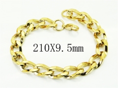 HY Wholesale Bracelets 316L Stainless Steel Jewelry Bracelets-HY61B0672H15