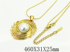 HY Wholesale Stainless Steel 316L Jewelry Hot sale Necklaces-HY48N0105ZML