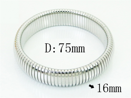 HY Wholesale Bangles Jewelry Stainless Steel 316L Fashion Bangle-HY28B0136HIF