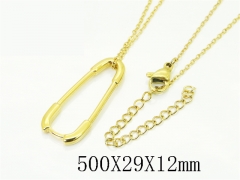 HY Wholesale Stainless Steel 316L Jewelry Hot sale Necklaces-HY30N0340LL