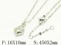 HY Wholesale Stainless Steel 316L Jewelry Hot sale Necklaces-HY30N0389LA