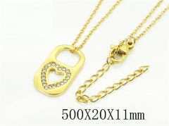 HY Wholesale Stainless Steel 316L Jewelry Hot sale Necklaces-HY30N0292MT