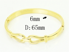 HY Wholesale Bangles Jewelry Stainless Steel 316L Fashion Bangle-HY30B0293HIY