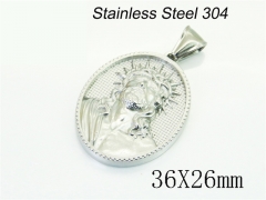 HY Wholesale Pendant Jewelry 316L Stainless Steel Jewelry Pendant-HY61P0291LD