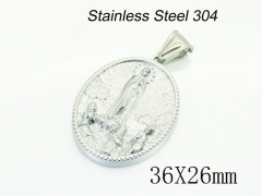 HY Wholesale Pendant Jewelry 316L Stainless Steel Jewelry Pendant-HY61P0269LC