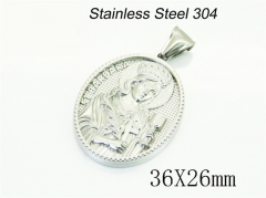 HY Wholesale Pendant Jewelry 316L Stainless Steel Jewelry Pendant-HY61P0276LV