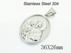 HY Wholesale Pendant Jewelry 316L Stainless Steel Jewelry Pendant-HY61P0285LR